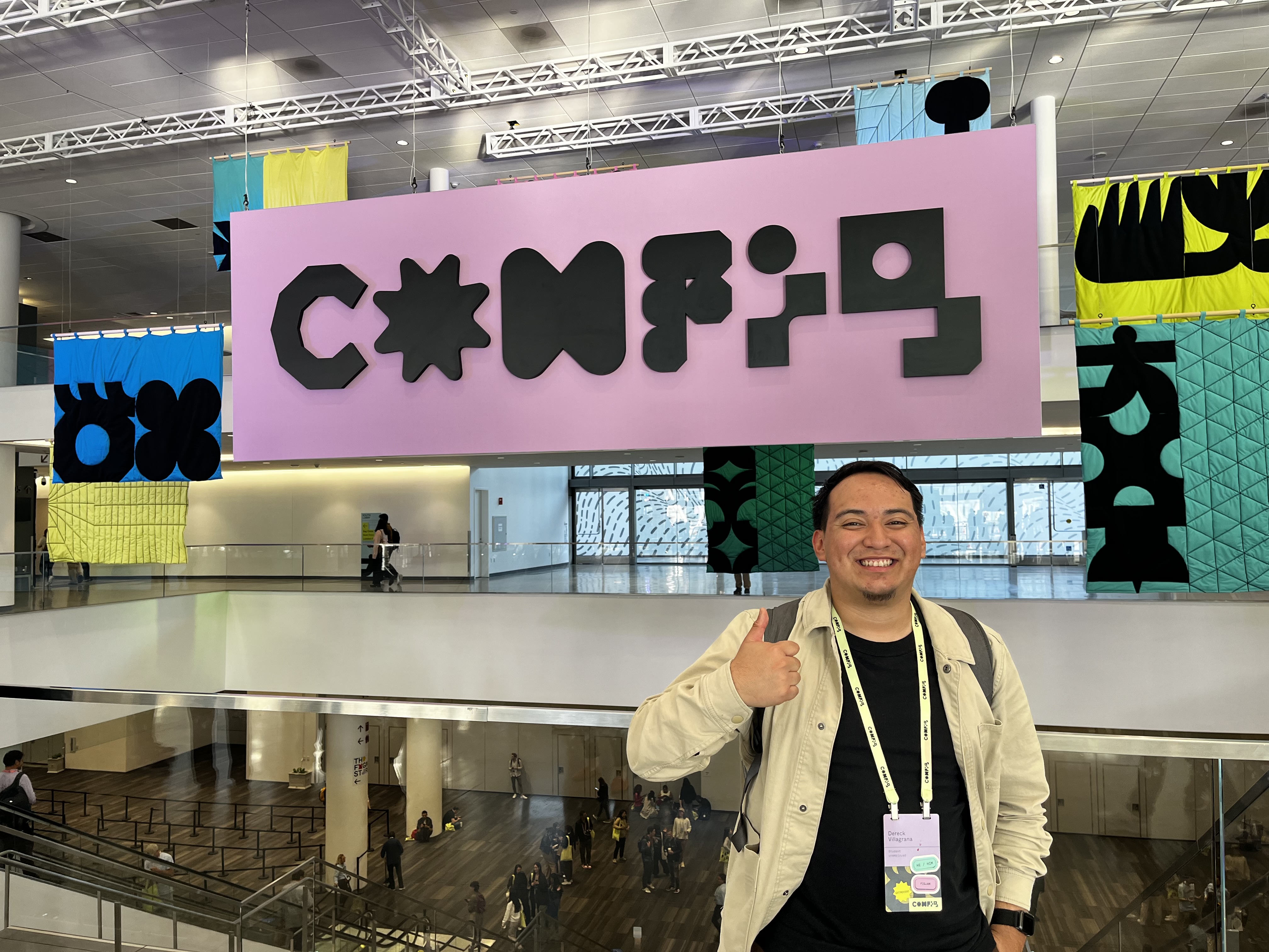 Dereck Villagrana at Config, San Francisco