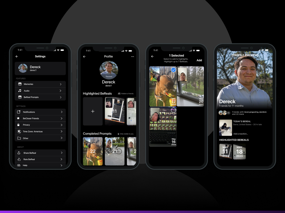 Memory Highlights: calendar view and pinning flow