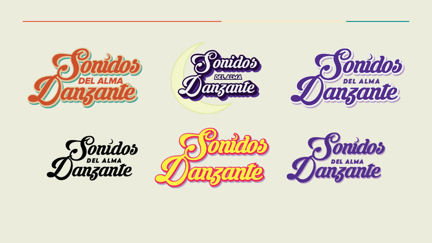 Logo exploration process: early iterations and refinements